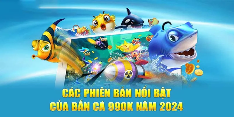 Đa dạng các siêu phẩm game Bắn cá 99OK cho ngư thủ lựa chọn